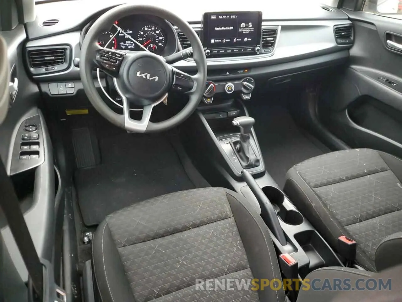 8 Photograph of a damaged car 3KPA24AD6PE560274 KIA RIO 2023