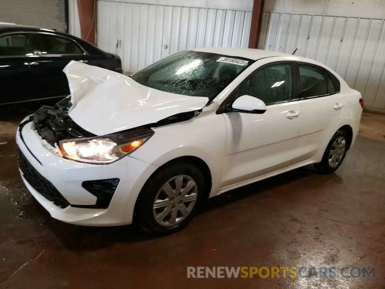 1 Photograph of a damaged car 3KPA24AD6PE563675 KIA RIO 2023