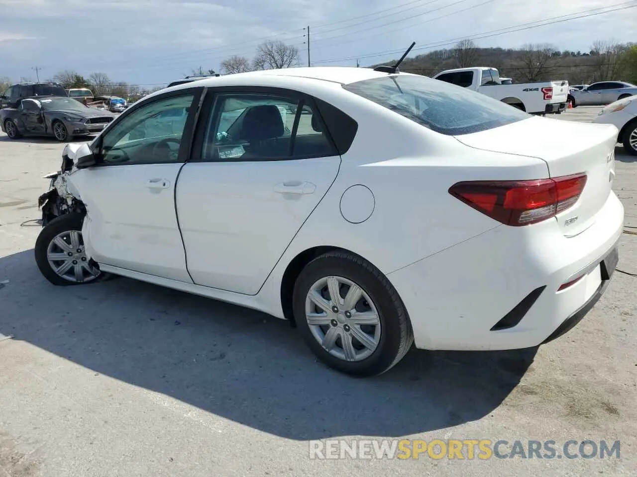 2 Photograph of a damaged car 3KPA24AD6PE566205 KIA RIO 2023