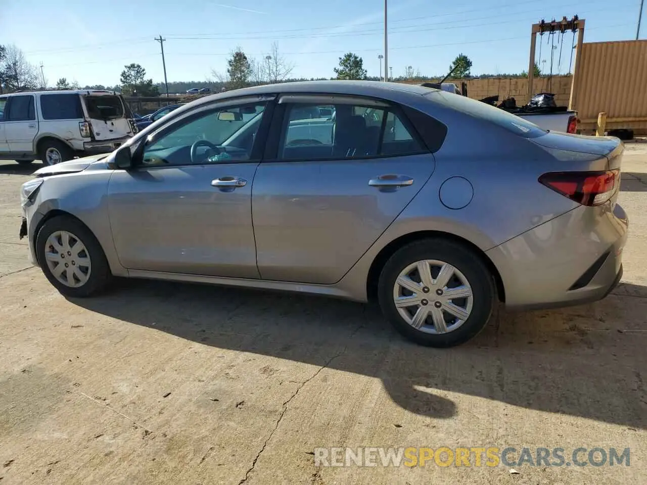 2 Photograph of a damaged car 3KPA24AD6PE572943 KIA RIO 2023