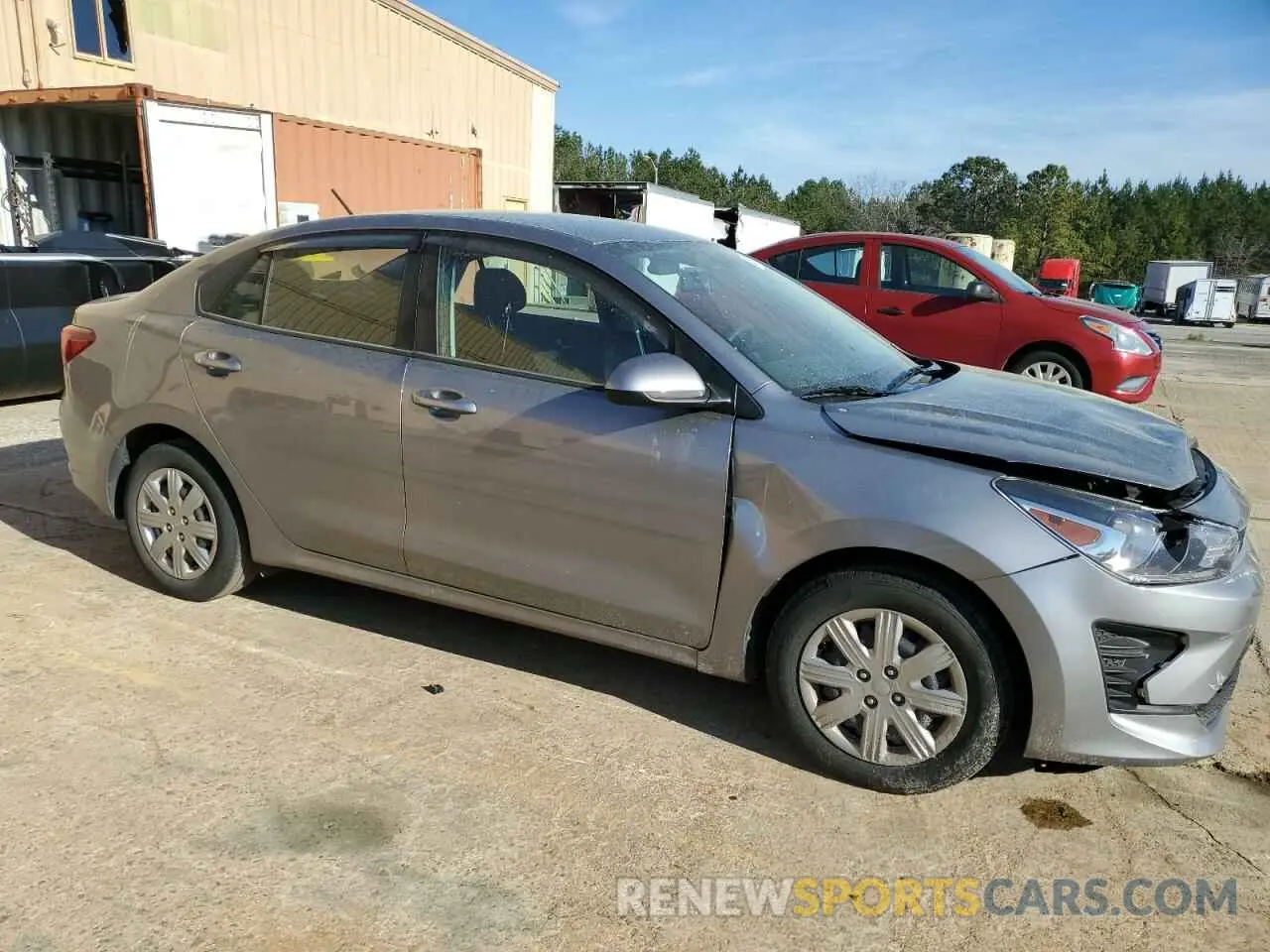 4 Photograph of a damaged car 3KPA24AD6PE572943 KIA RIO 2023