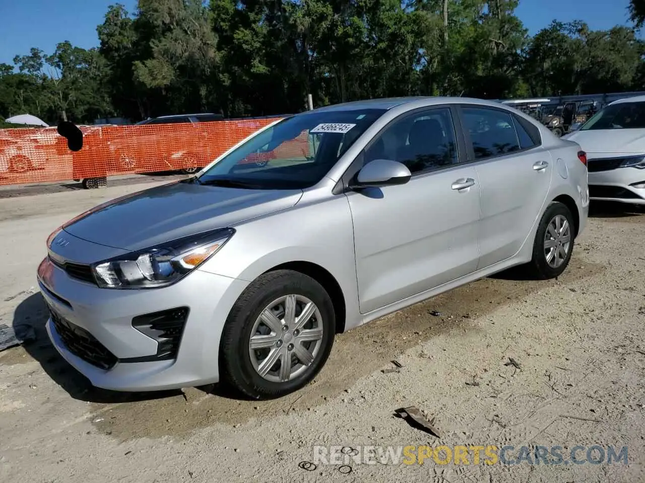 1 Photograph of a damaged car 3KPA24AD6PE582792 KIA RIO 2023