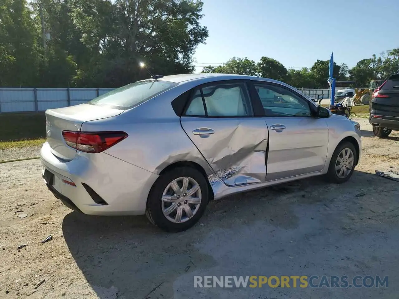 3 Photograph of a damaged car 3KPA24AD6PE582792 KIA RIO 2023