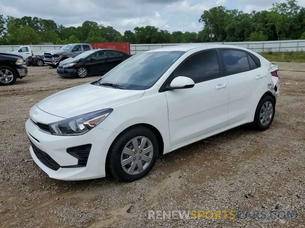 1 Photograph of a damaged car 3KPA24AD6PE596448 KIA RIO 2023