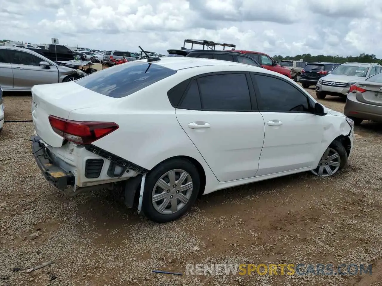 3 Photograph of a damaged car 3KPA24AD6PE596448 KIA RIO 2023