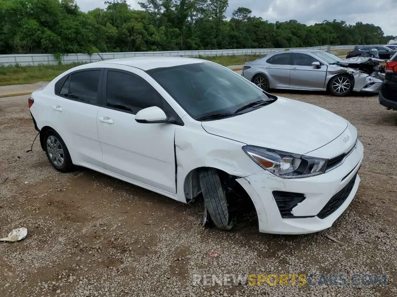 4 Photograph of a damaged car 3KPA24AD6PE596448 KIA RIO 2023