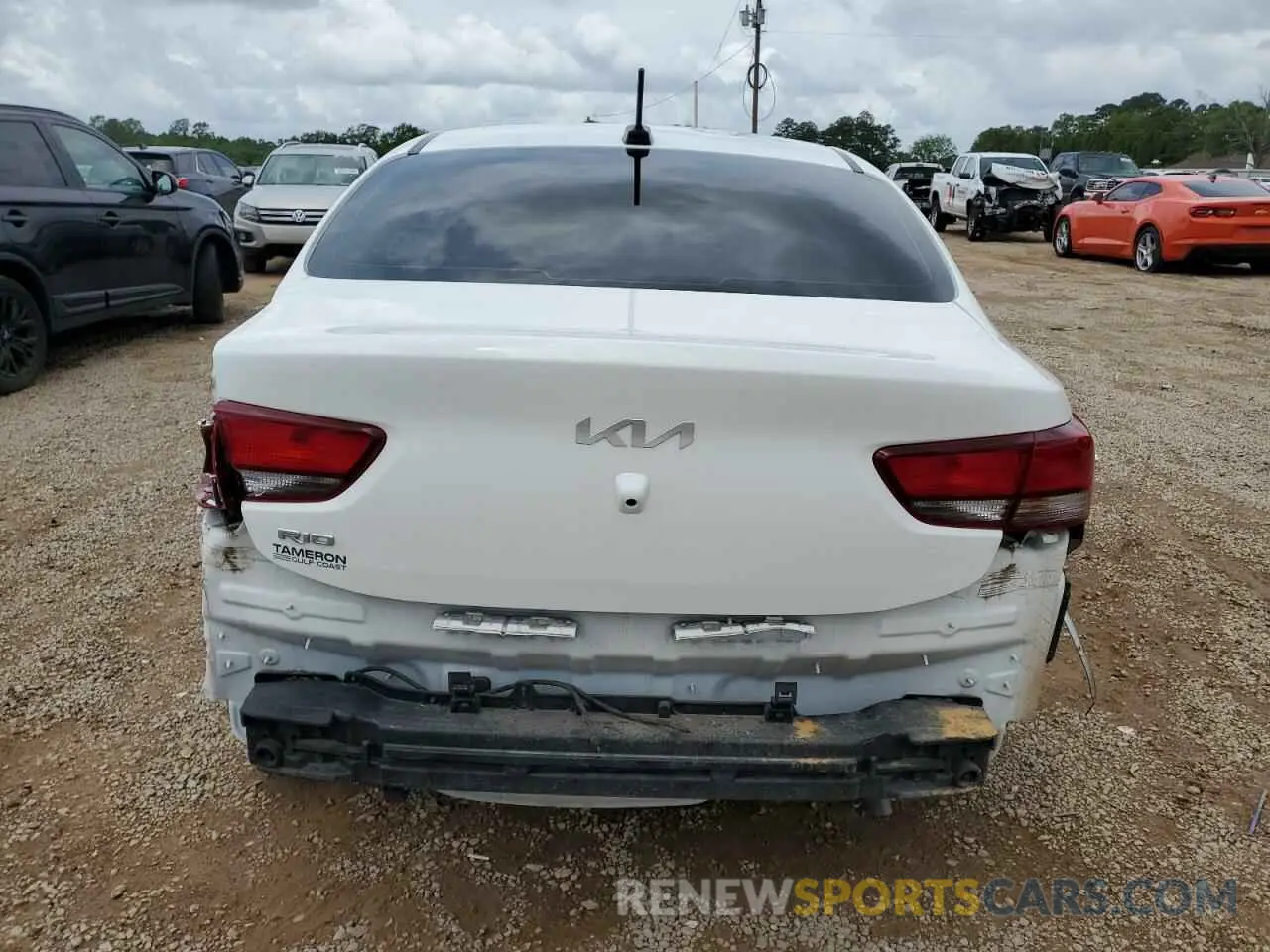 6 Photograph of a damaged car 3KPA24AD6PE596448 KIA RIO 2023