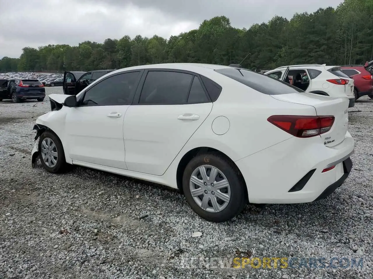2 Photograph of a damaged car 3KPA24AD6PE604127 KIA RIO 2023