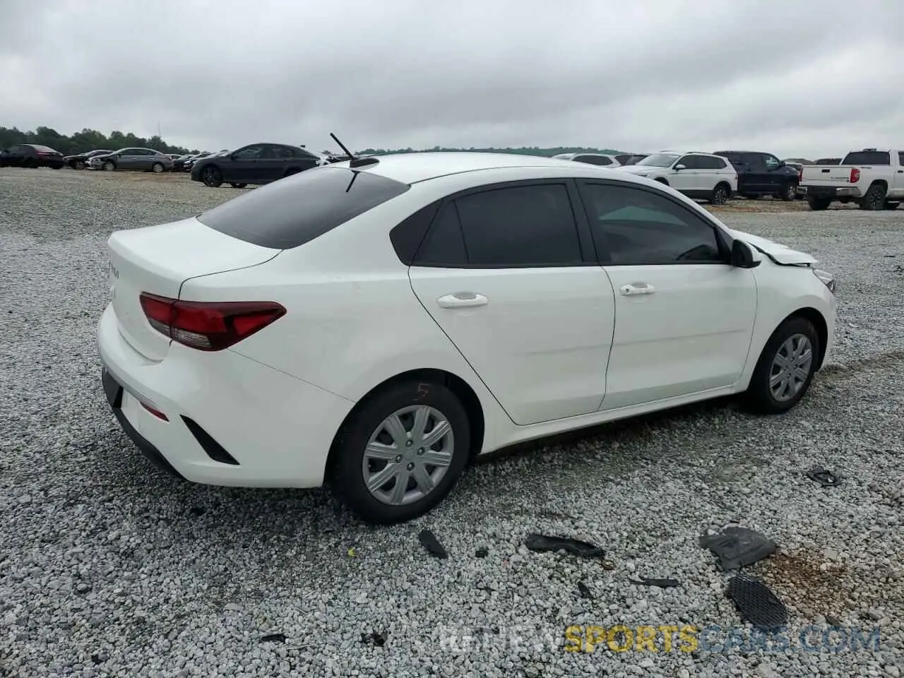3 Photograph of a damaged car 3KPA24AD6PE604127 KIA RIO 2023