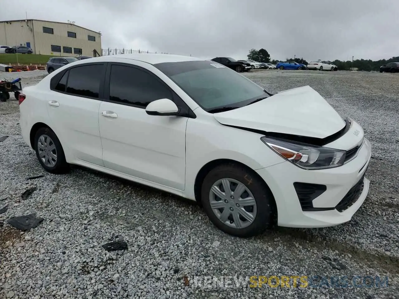 4 Photograph of a damaged car 3KPA24AD6PE604127 KIA RIO 2023
