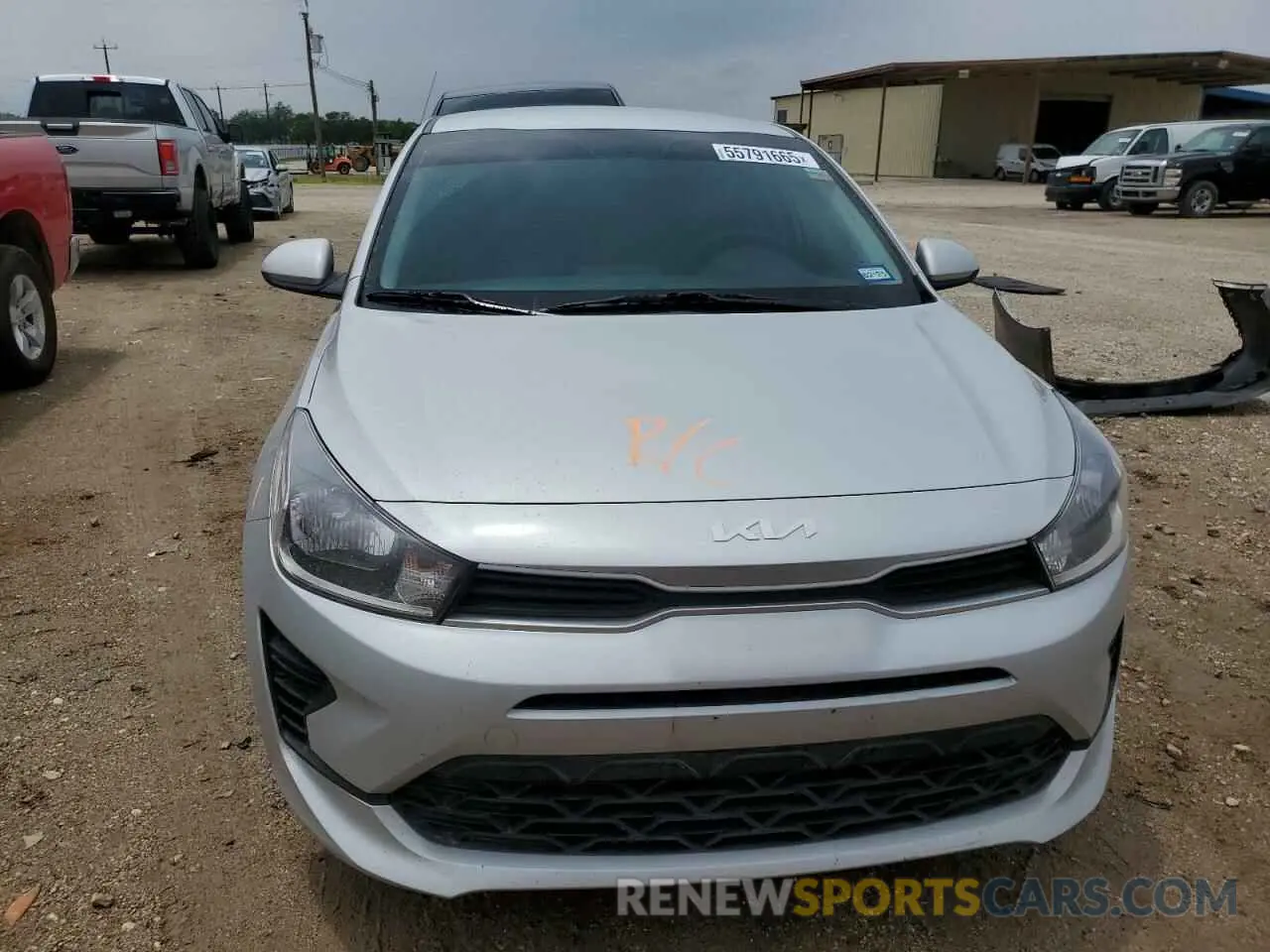 5 Photograph of a damaged car 3KPA24AD6PE619100 KIA RIO 2023