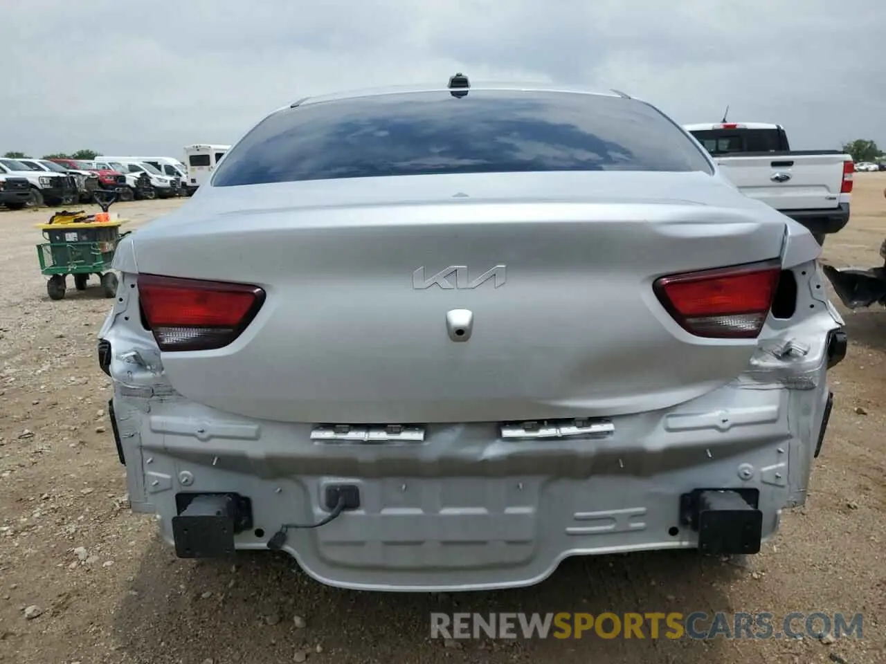 6 Photograph of a damaged car 3KPA24AD6PE619100 KIA RIO 2023