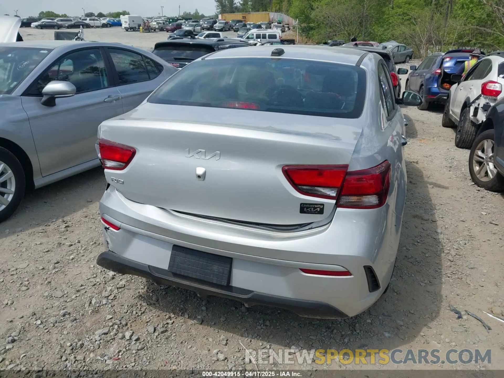 16 Photograph of a damaged car 3KPA24AD7PE530264 KIA RIO 2023