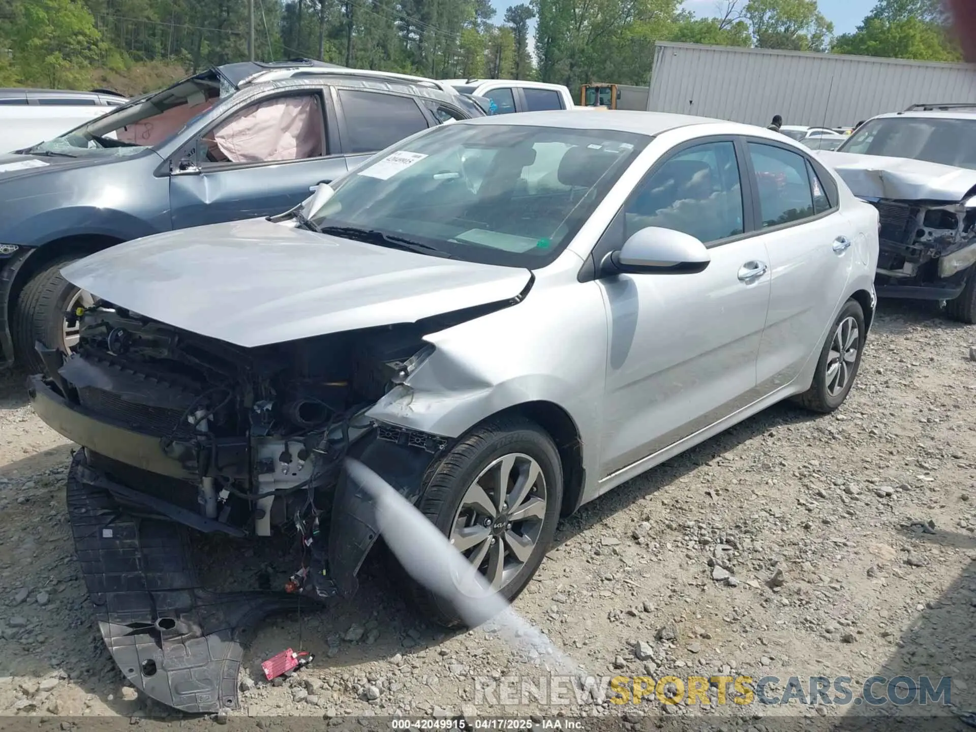 2 Photograph of a damaged car 3KPA24AD7PE530264 KIA RIO 2023