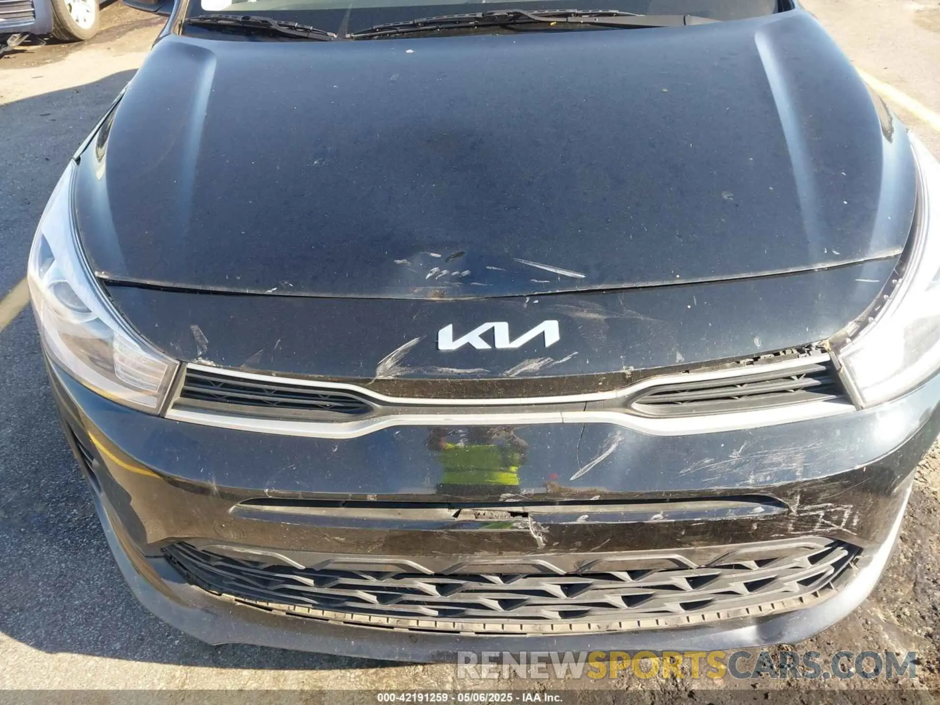 6 Photograph of a damaged car 3KPA24AD7PE540485 KIA RIO 2023