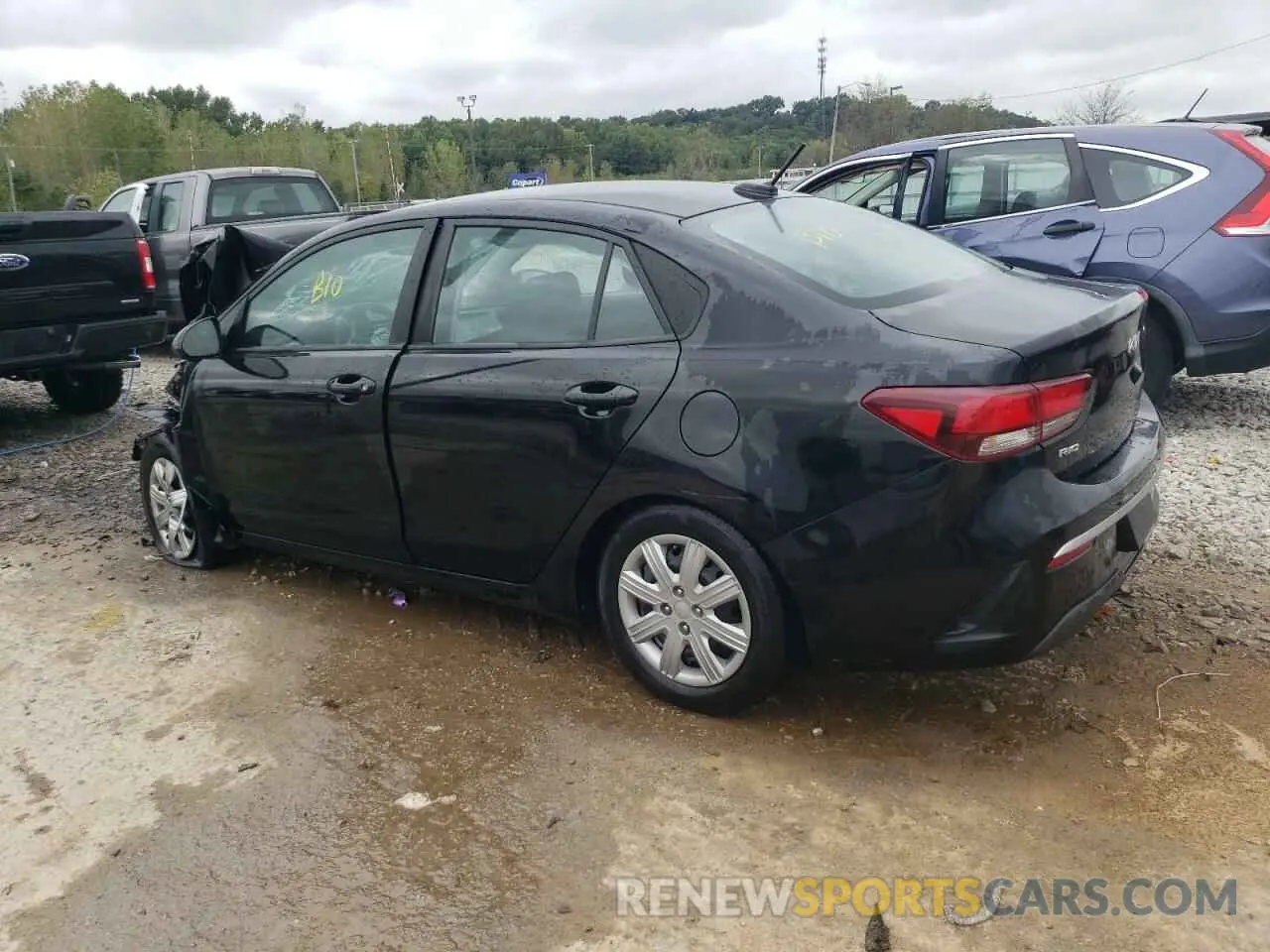 2 Photograph of a damaged car 3KPA24AD7PE545976 KIA RIO 2023