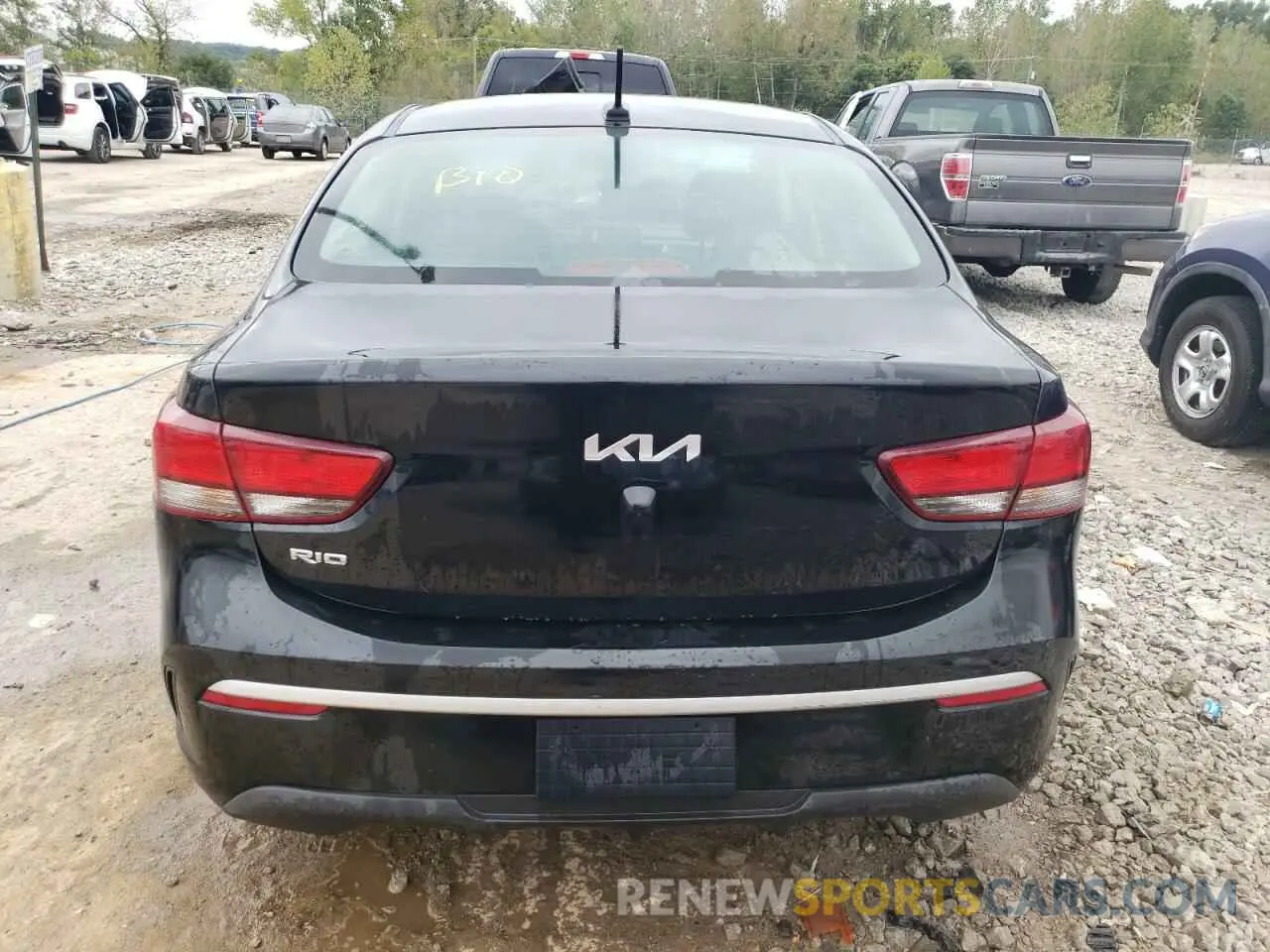 6 Photograph of a damaged car 3KPA24AD7PE545976 KIA RIO 2023