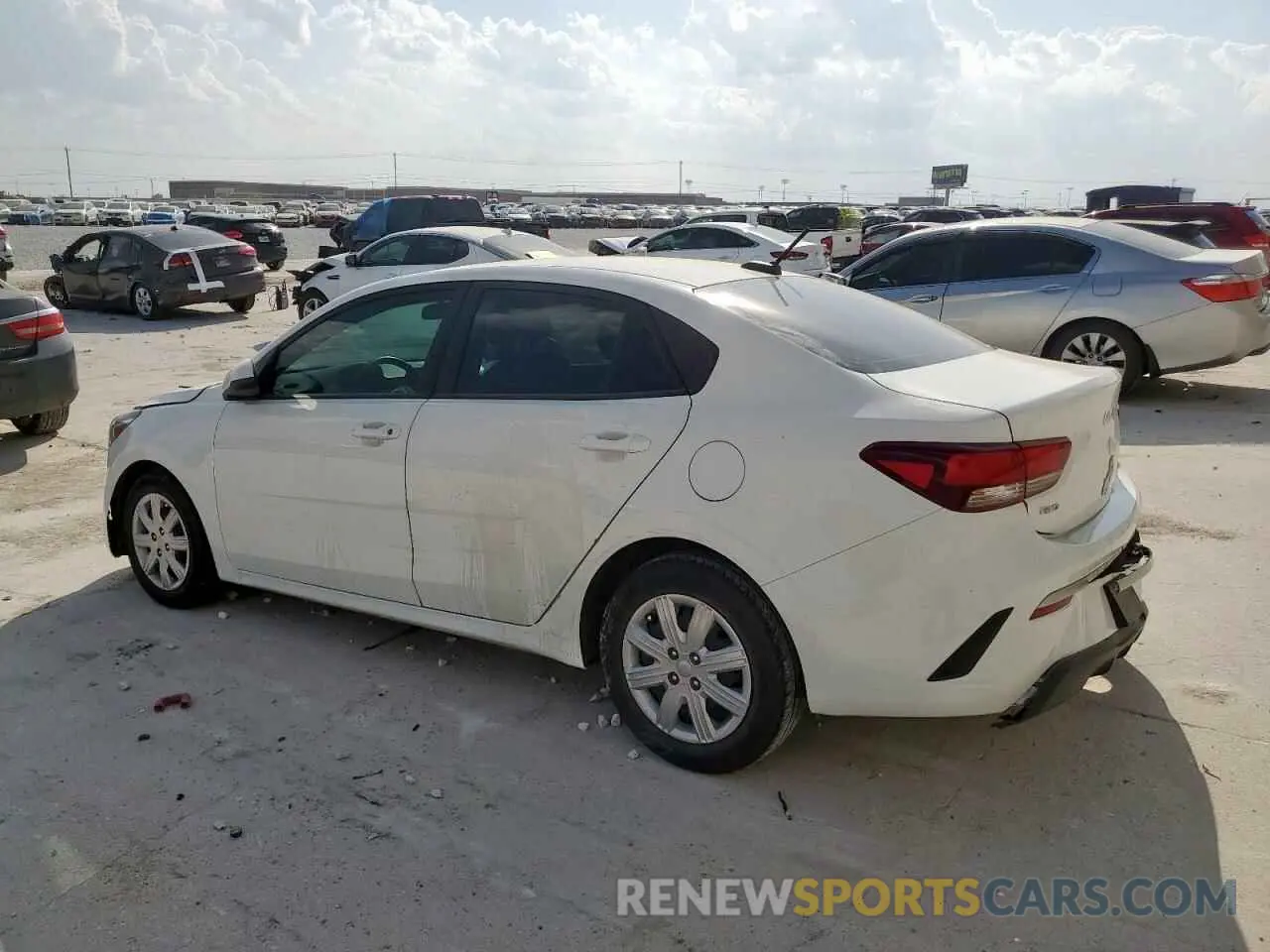 2 Photograph of a damaged car 3KPA24AD7PE549736 KIA RIO 2023