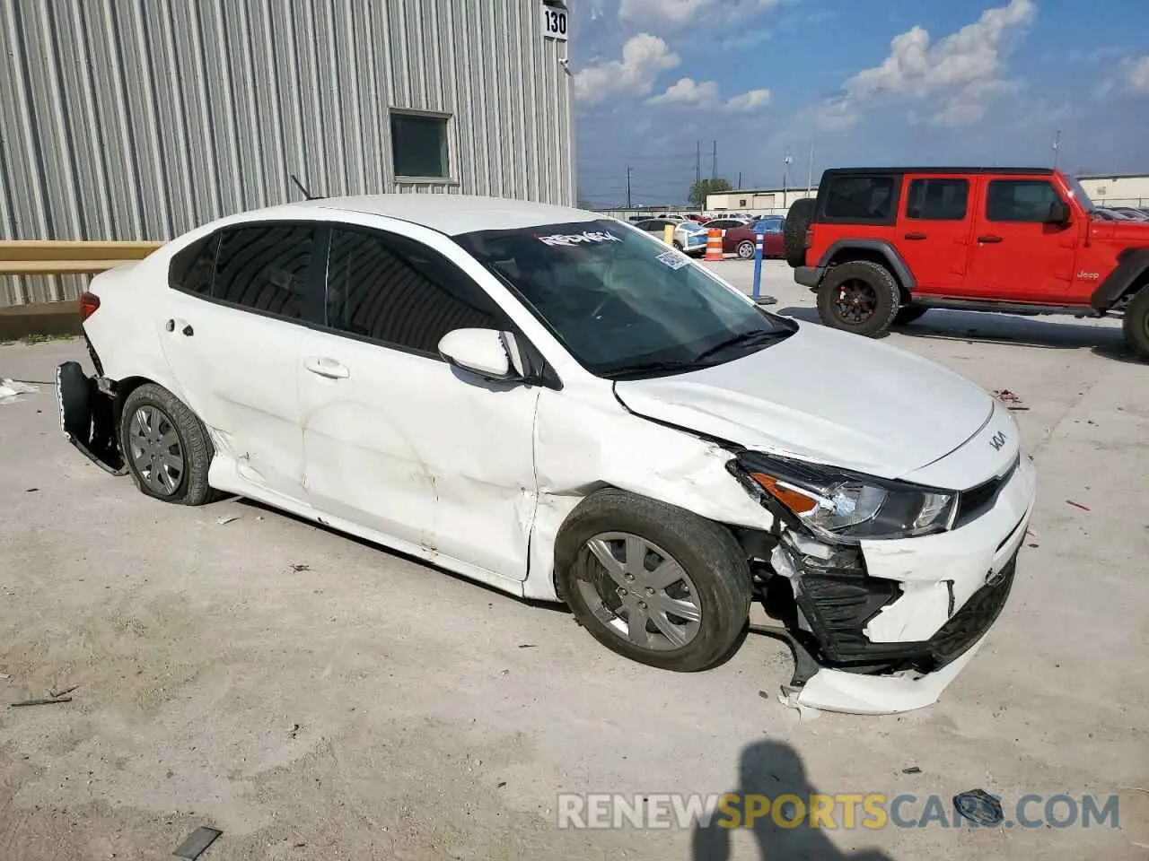 4 Photograph of a damaged car 3KPA24AD7PE549736 KIA RIO 2023