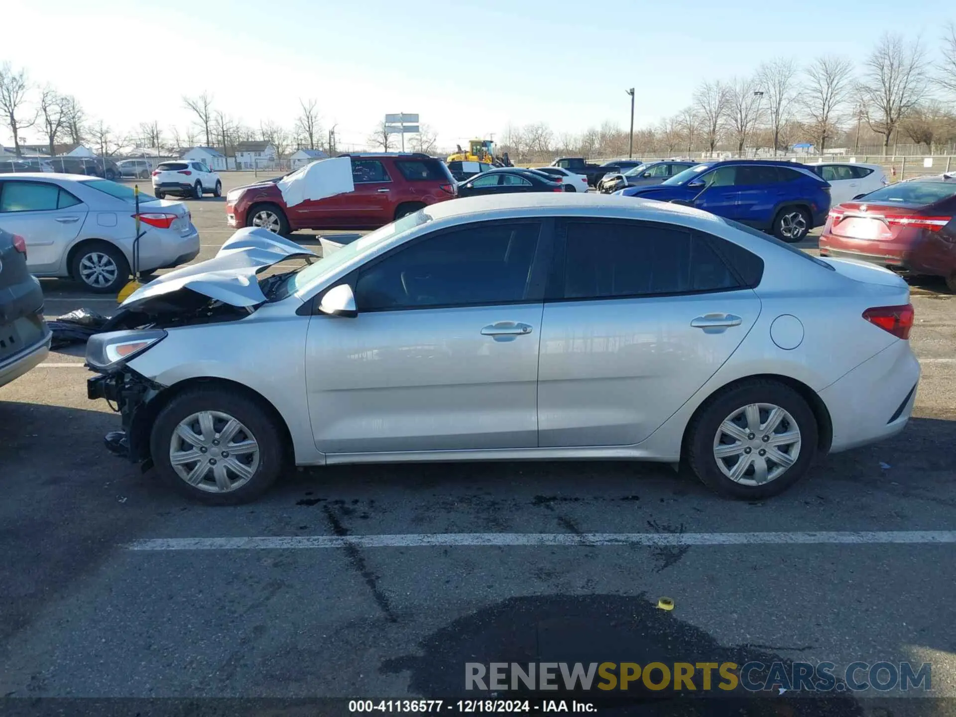 13 Photograph of a damaged car 3KPA24AD7PE549915 KIA RIO 2023