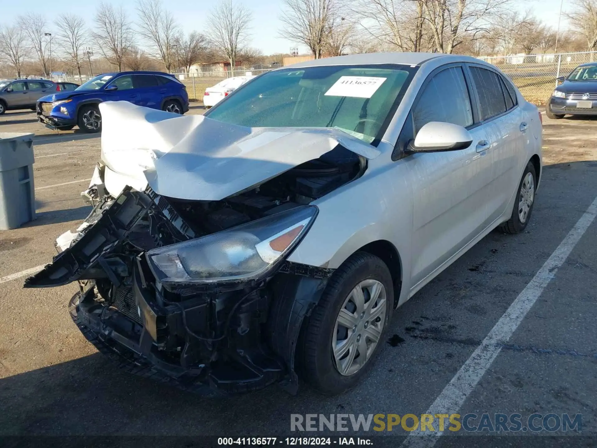 2 Photograph of a damaged car 3KPA24AD7PE549915 KIA RIO 2023
