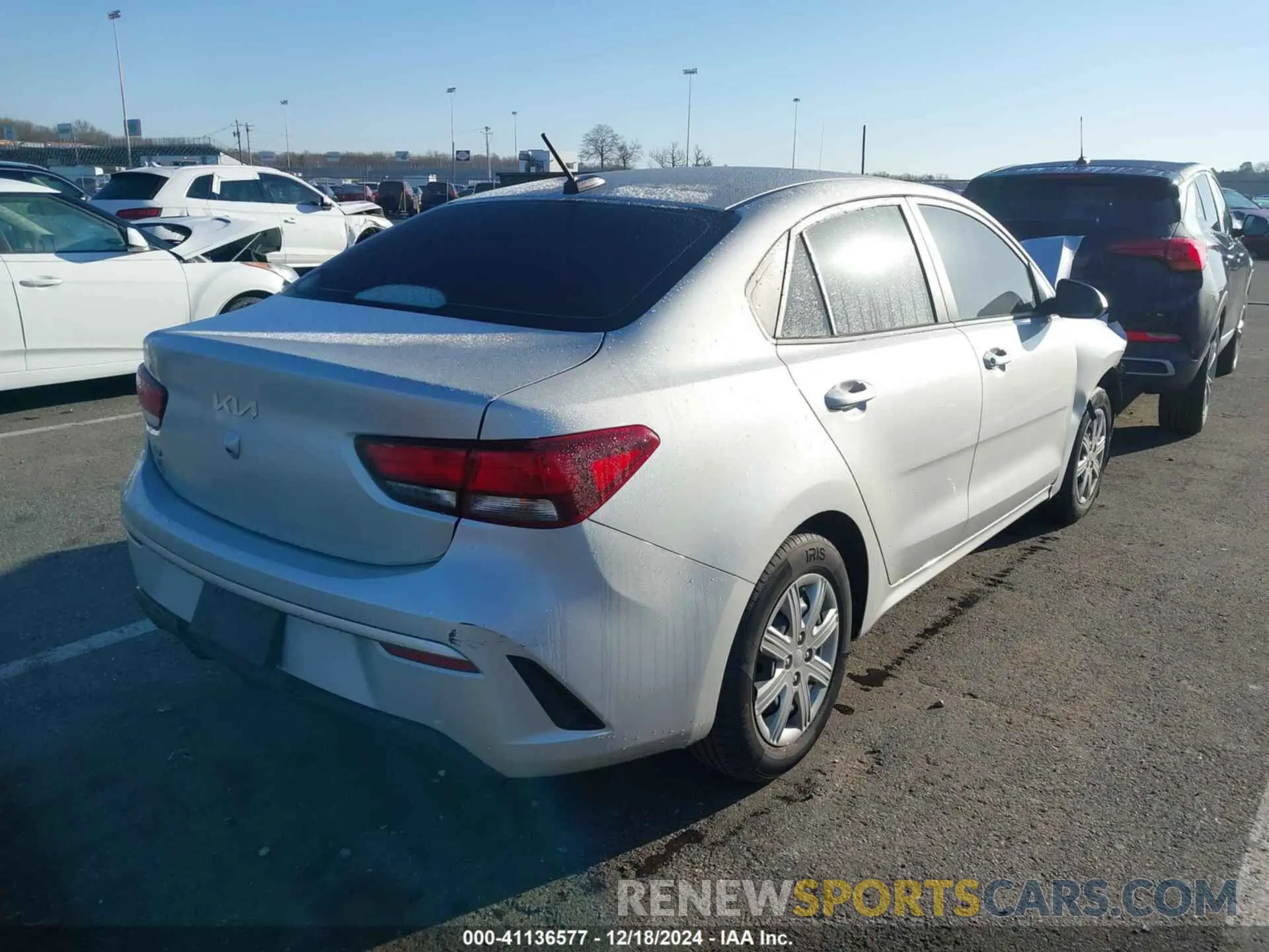 4 Photograph of a damaged car 3KPA24AD7PE549915 KIA RIO 2023