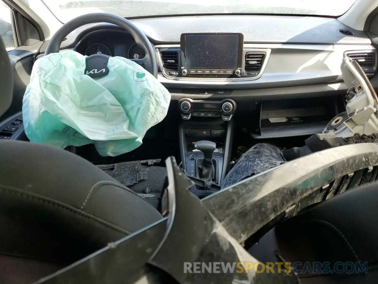 8 Photograph of a damaged car 3KPA24AD7PE574118 KIA RIO 2023
