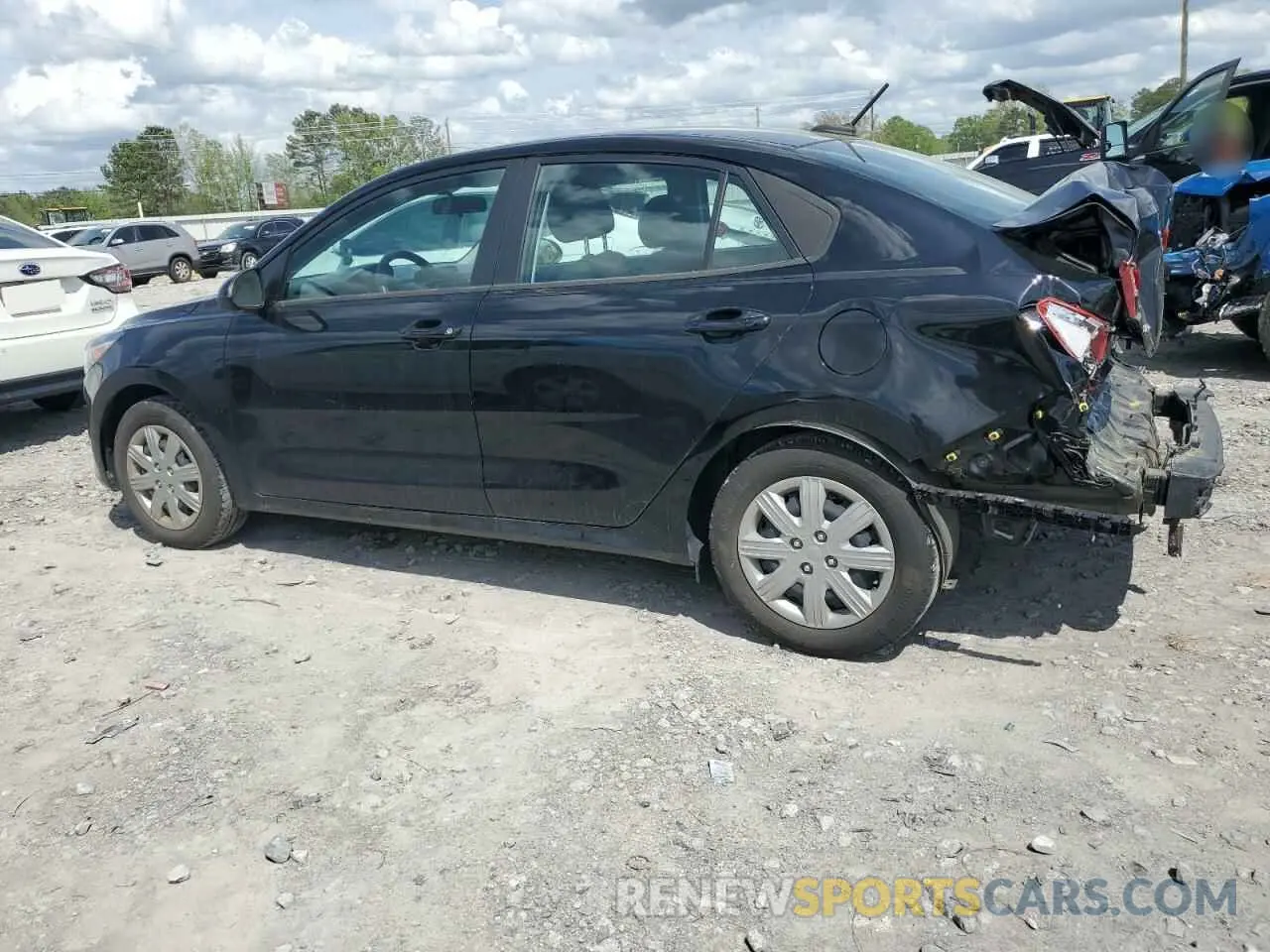 2 Photograph of a damaged car 3KPA24AD7PE576869 KIA RIO 2023
