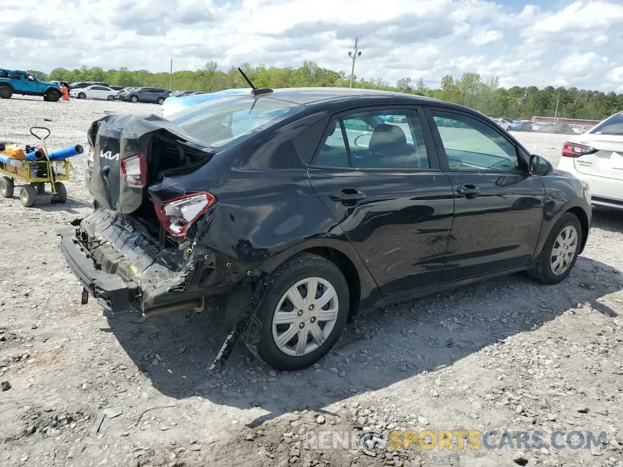 3 Photograph of a damaged car 3KPA24AD7PE576869 KIA RIO 2023
