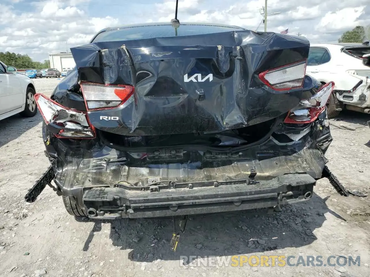 6 Photograph of a damaged car 3KPA24AD7PE576869 KIA RIO 2023