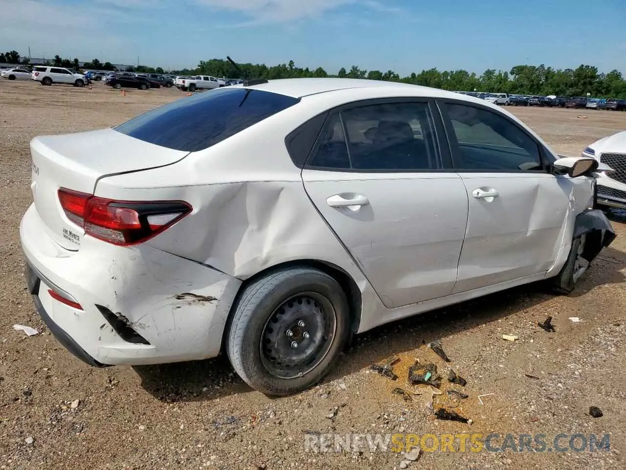 3 Photograph of a damaged car 3KPA24AD7PE581408 KIA RIO 2023