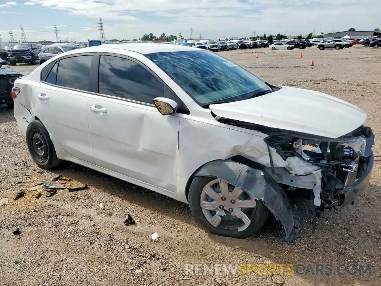 4 Photograph of a damaged car 3KPA24AD7PE581408 KIA RIO 2023