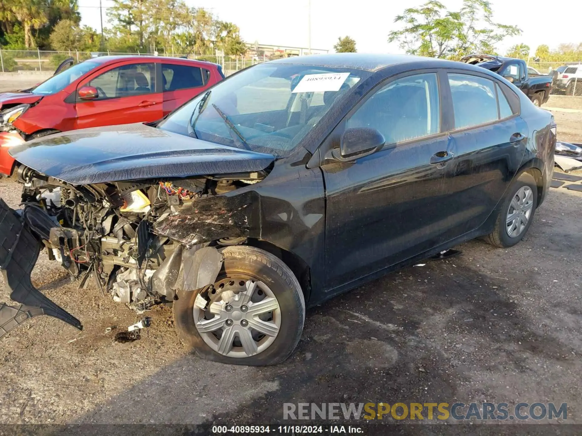 2 Photograph of a damaged car 3KPA24AD7PE597088 KIA RIO 2023