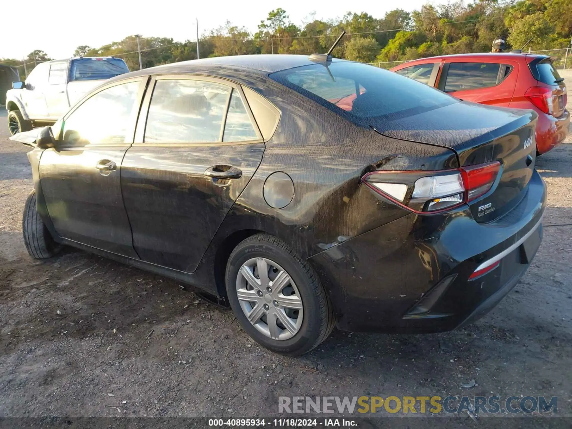 3 Photograph of a damaged car 3KPA24AD7PE597088 KIA RIO 2023
