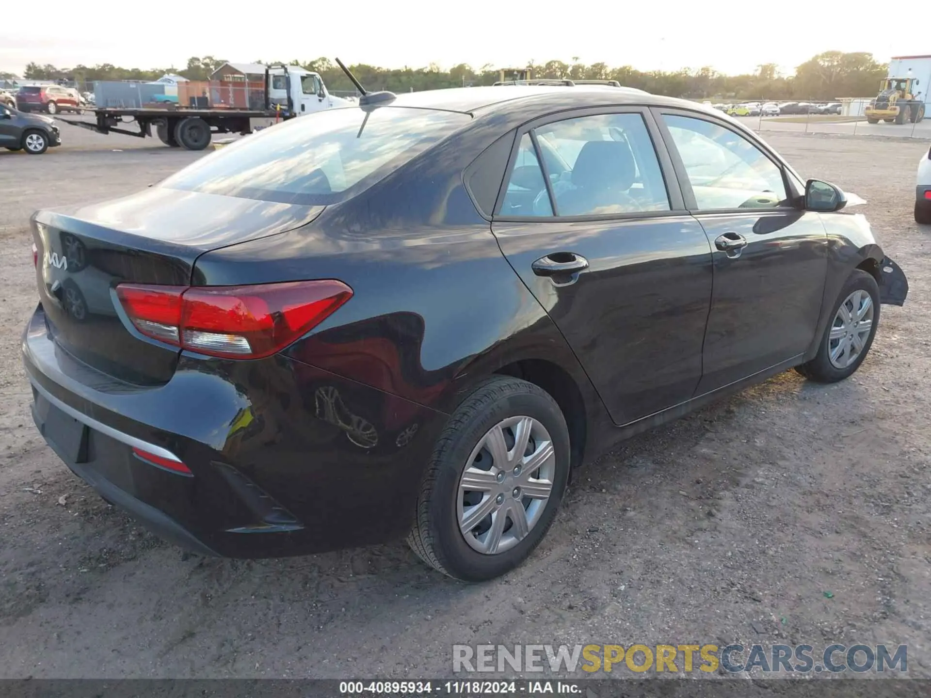 4 Photograph of a damaged car 3KPA24AD7PE597088 KIA RIO 2023