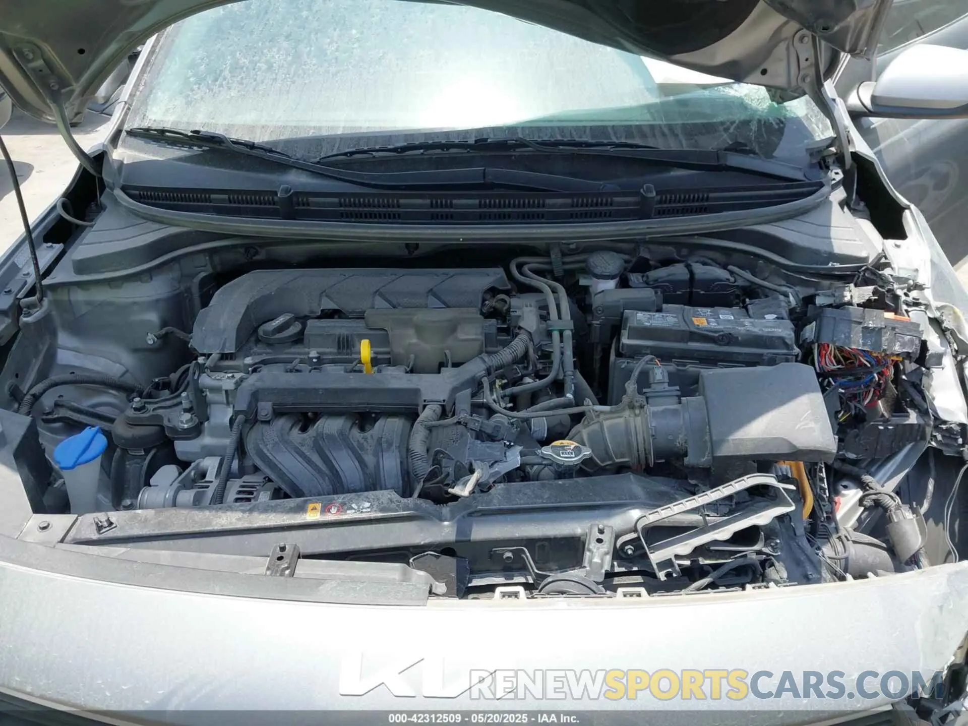 10 Photograph of a damaged car 3KPA24AD7PE609997 KIA RIO 2023