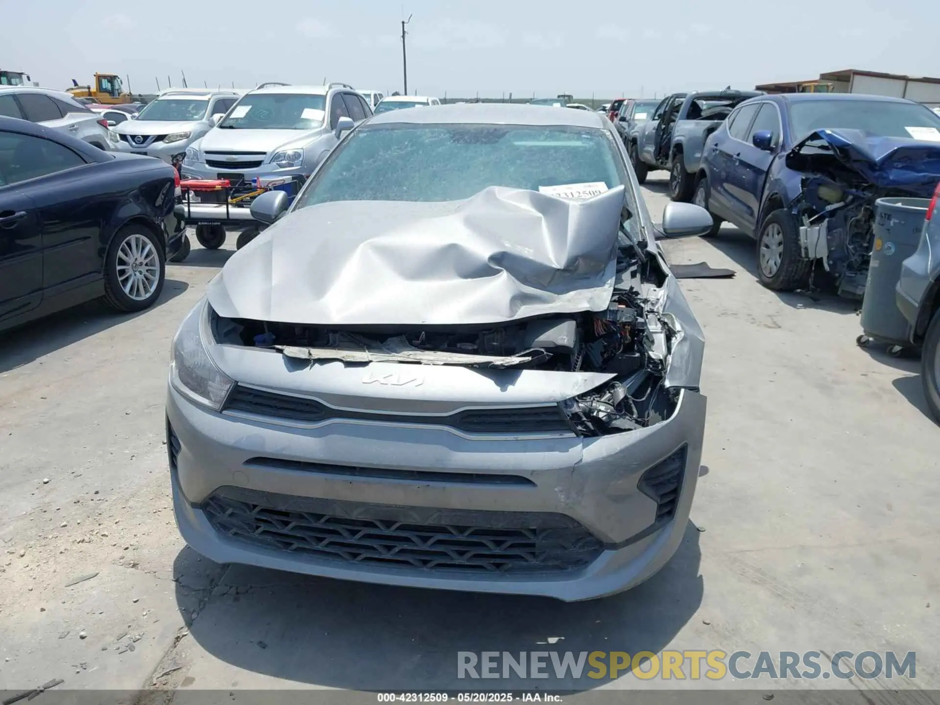 12 Photograph of a damaged car 3KPA24AD7PE609997 KIA RIO 2023