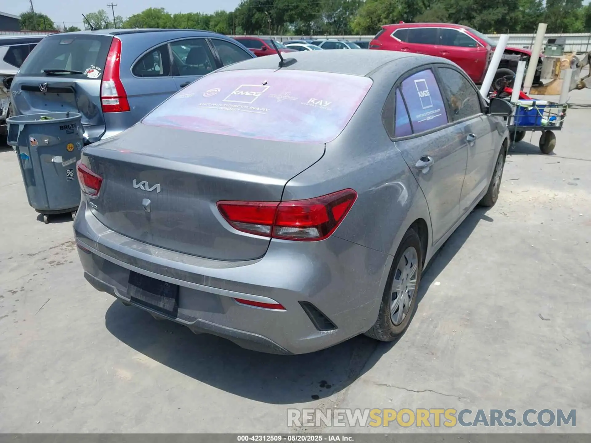 4 Photograph of a damaged car 3KPA24AD7PE609997 KIA RIO 2023