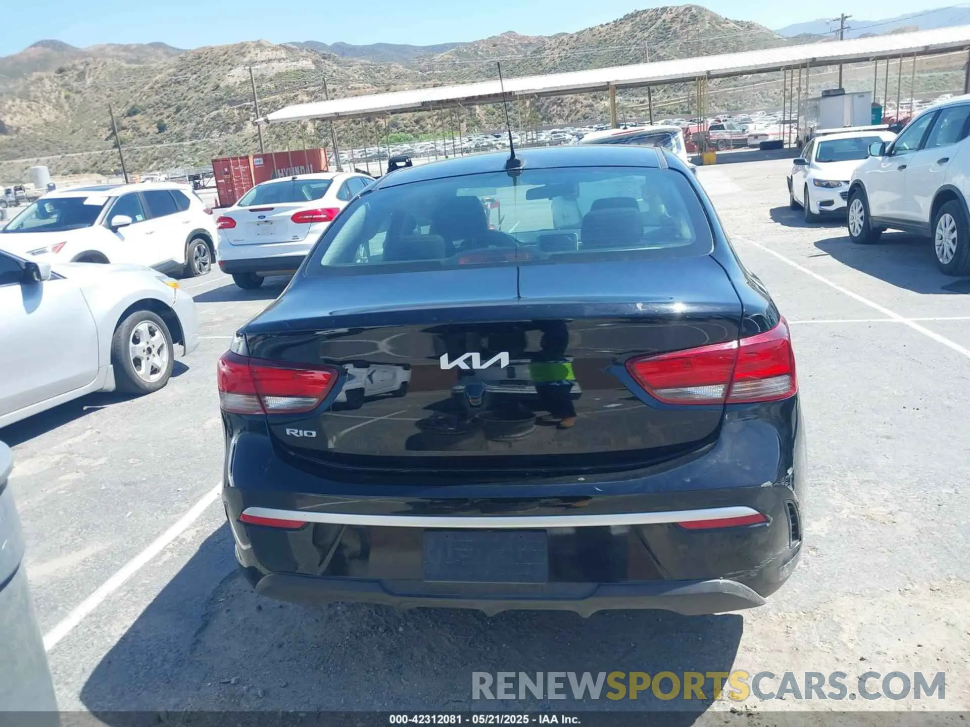 16 Photograph of a damaged car 3KPA24AD7PE615833 KIA RIO 2023