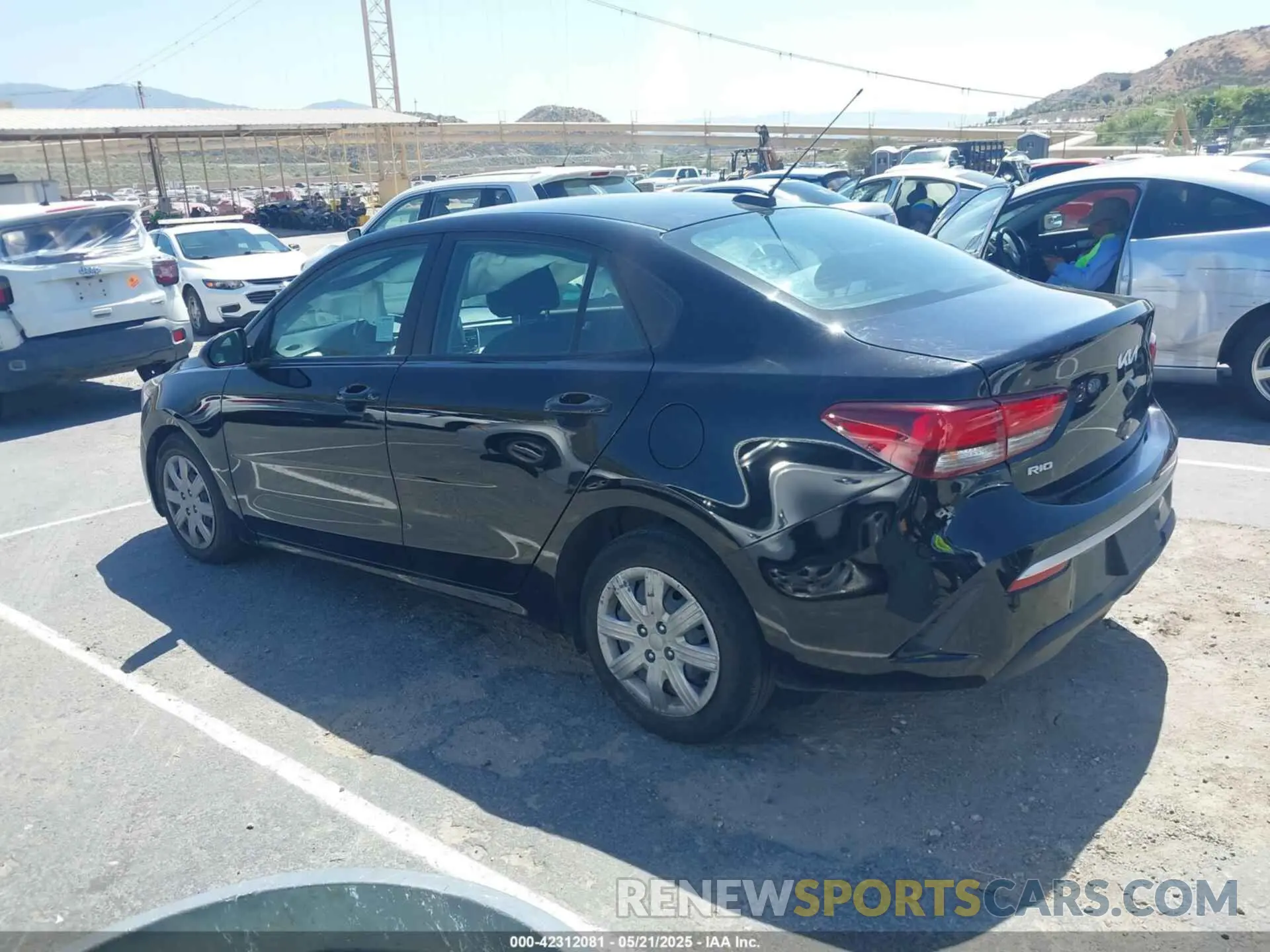 3 Photograph of a damaged car 3KPA24AD7PE615833 KIA RIO 2023