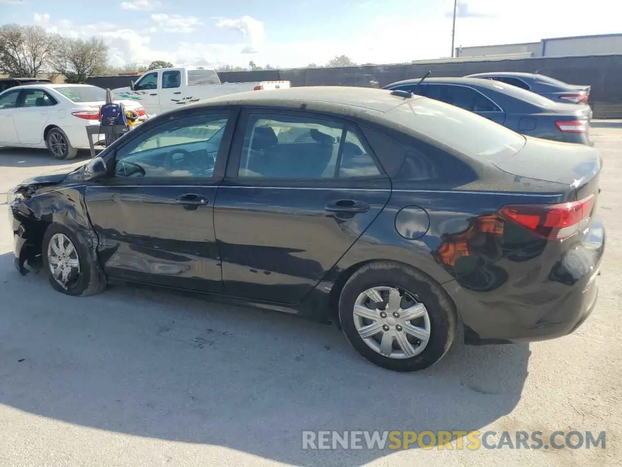 2 Photograph of a damaged car 3KPA24AD7PE629926 KIA RIO 2023