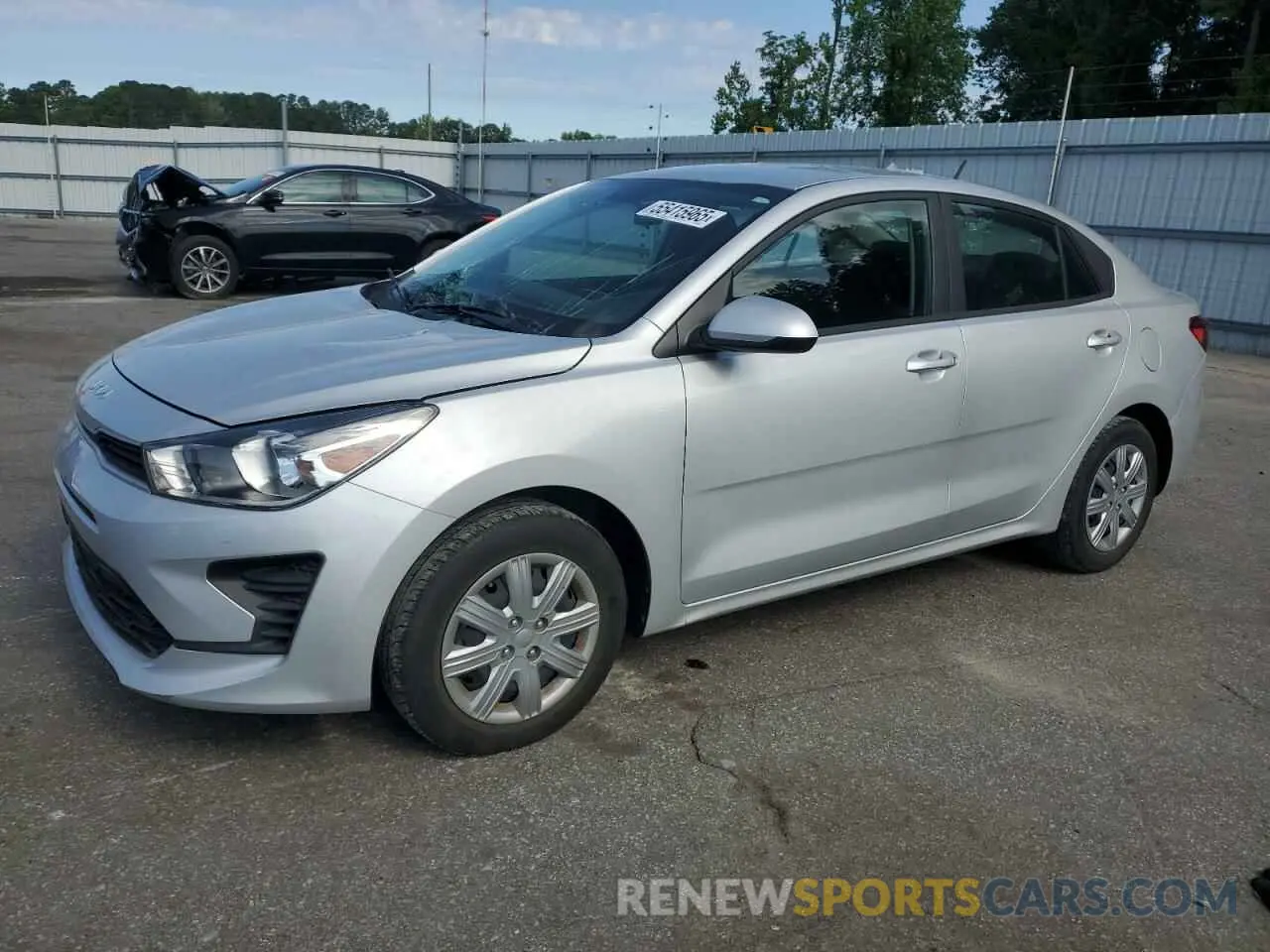 1 Photograph of a damaged car 3KPA24AD8PE522304 KIA RIO 2023