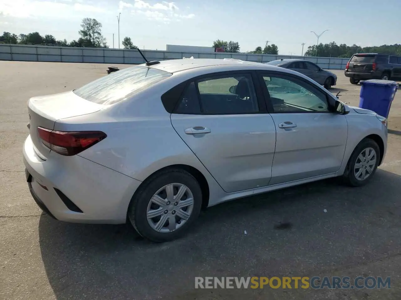 3 Photograph of a damaged car 3KPA24AD8PE522304 KIA RIO 2023