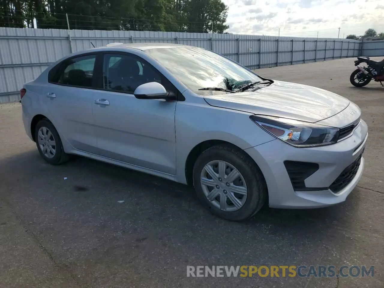 4 Photograph of a damaged car 3KPA24AD8PE522304 KIA RIO 2023