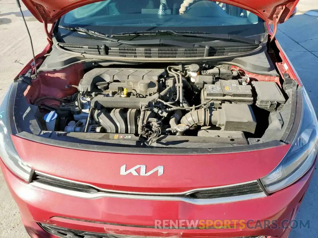 11 Photograph of a damaged car 3KPA24AD8PE550720 KIA RIO 2023