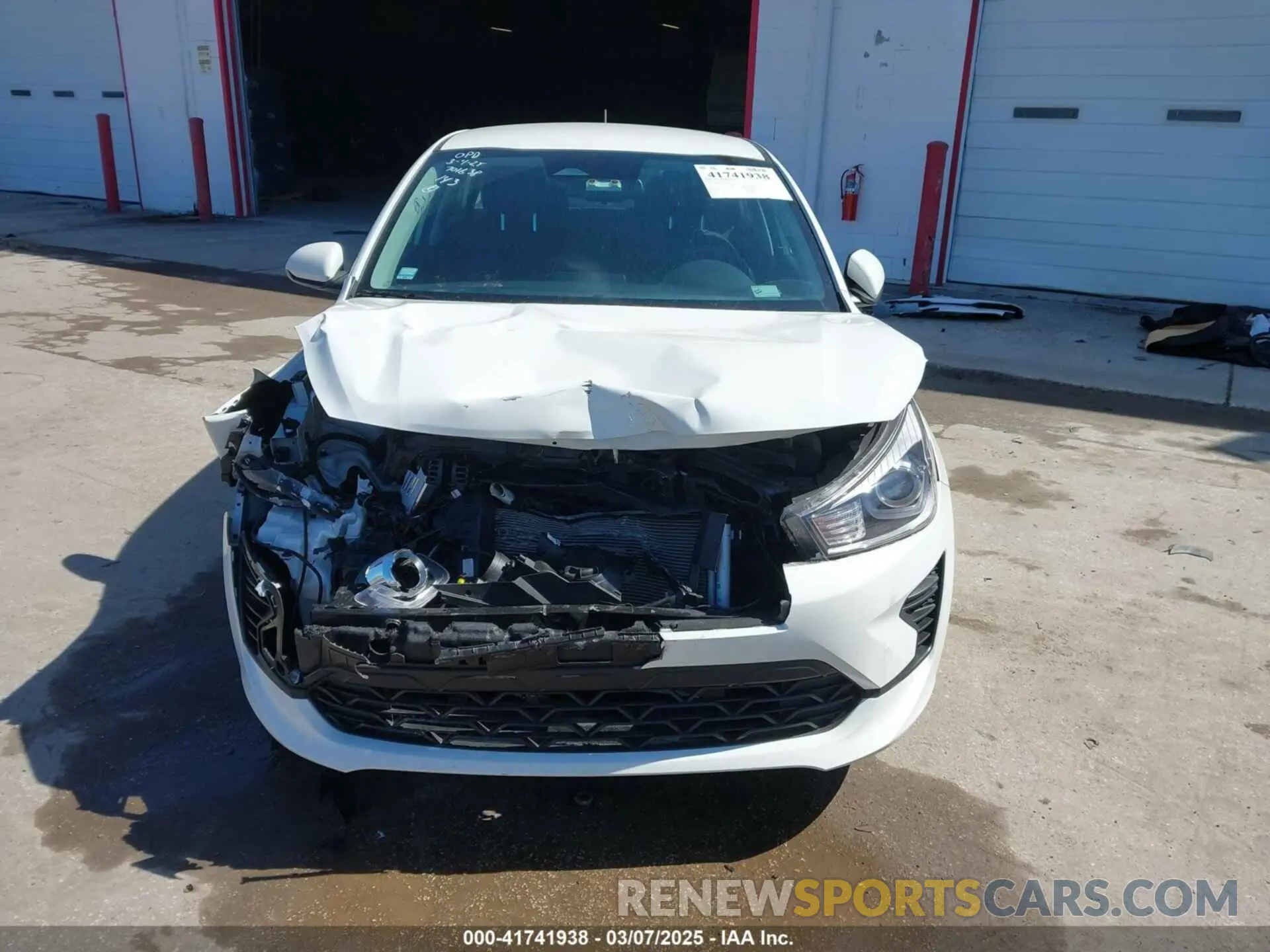 13 Photograph of a damaged car 3KPA24AD8PE554914 KIA RIO 2023