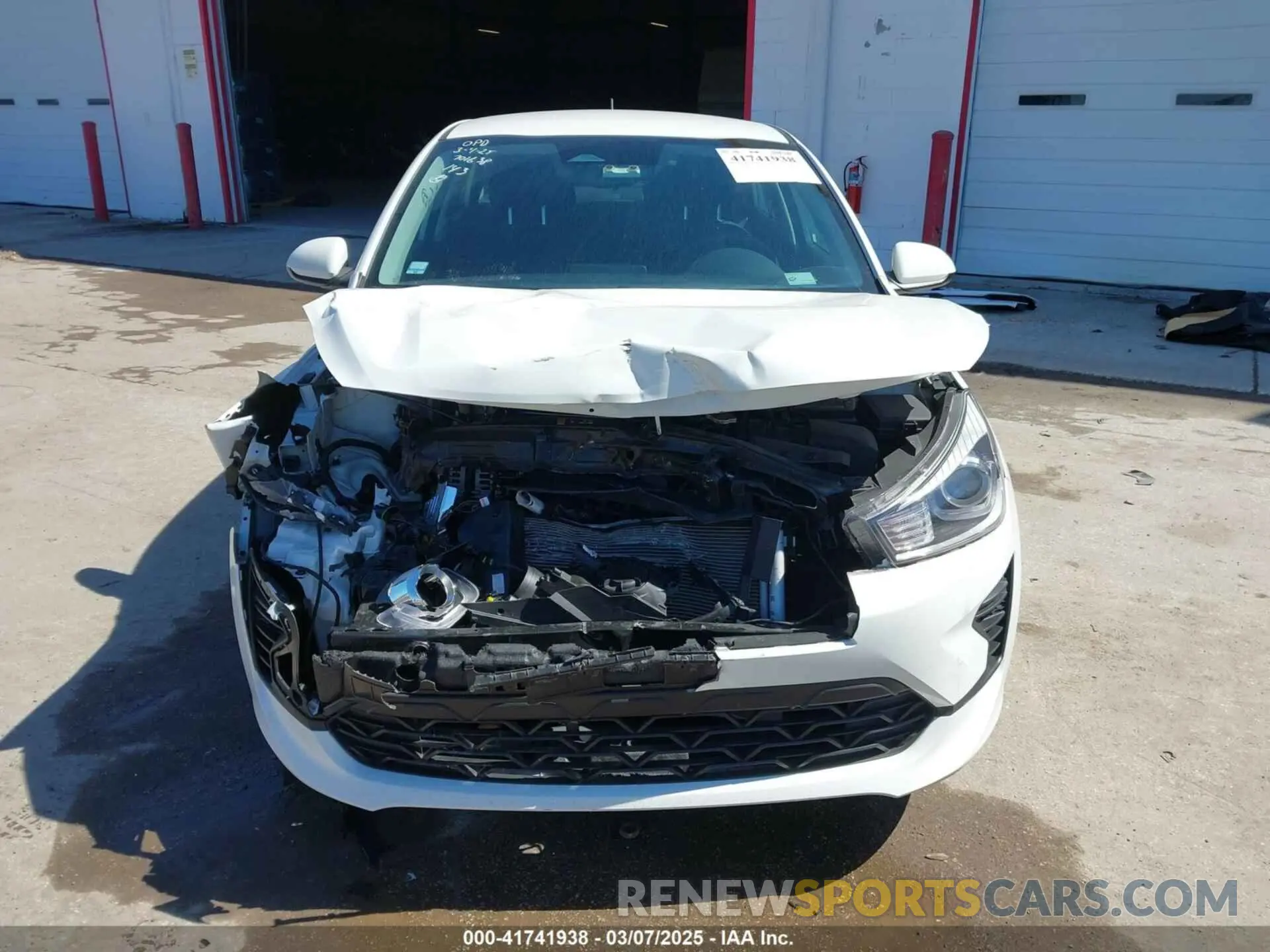 6 Photograph of a damaged car 3KPA24AD8PE554914 KIA RIO 2023