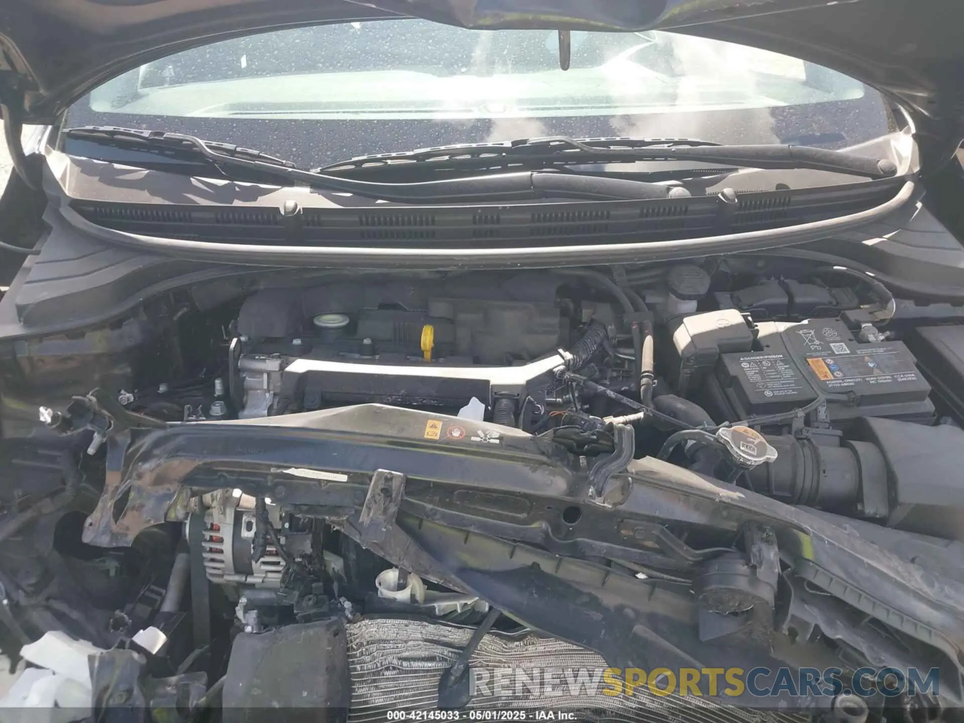 10 Photograph of a damaged car 3KPA24AD8PE578128 KIA RIO 2023