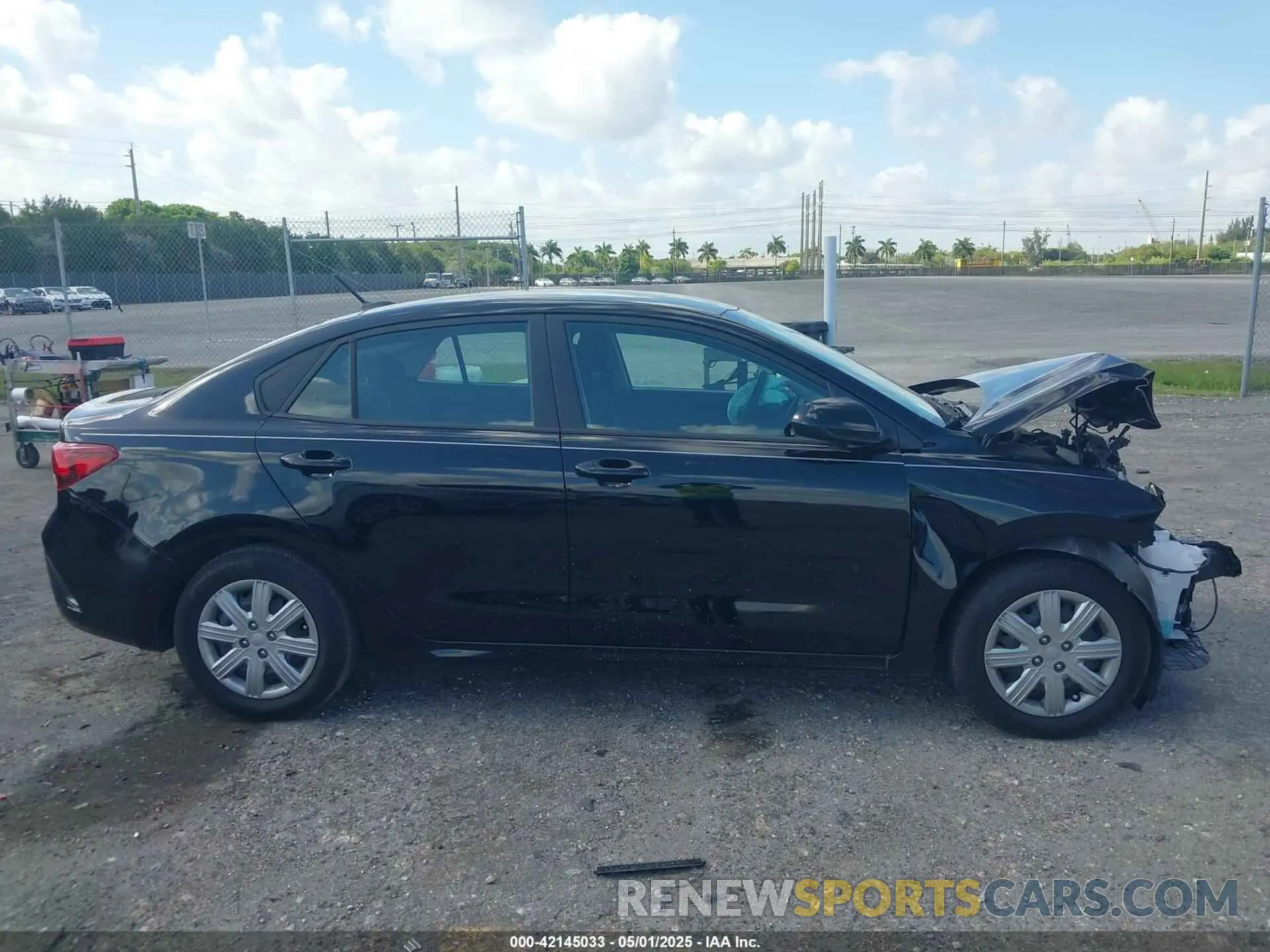 14 Photograph of a damaged car 3KPA24AD8PE578128 KIA RIO 2023