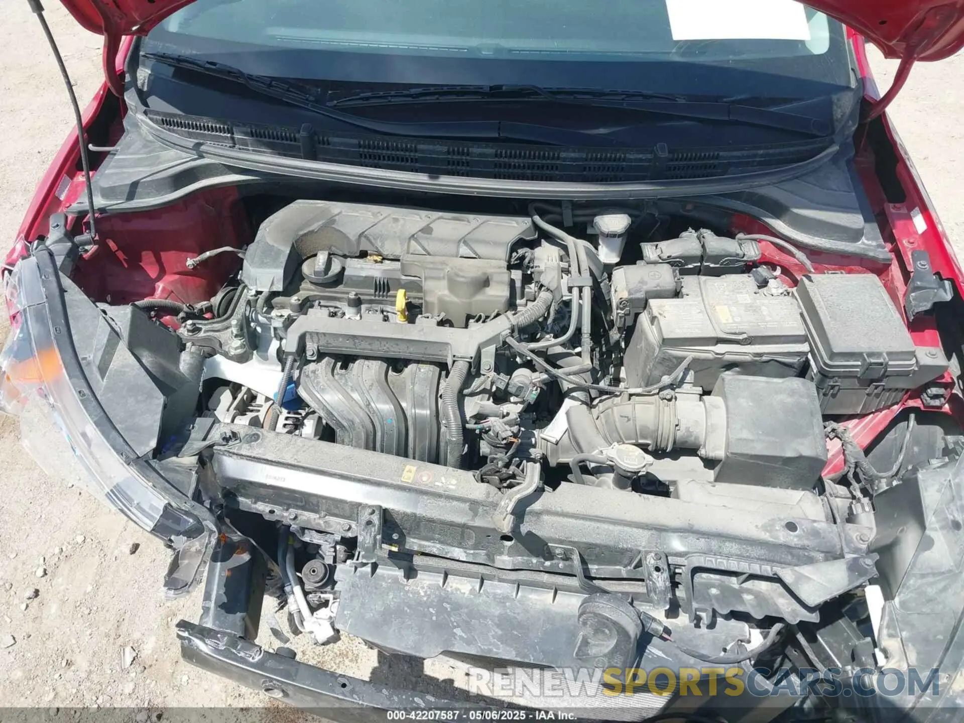 10 Photograph of a damaged car 3KPA24AD8PE584723 KIA RIO 2023